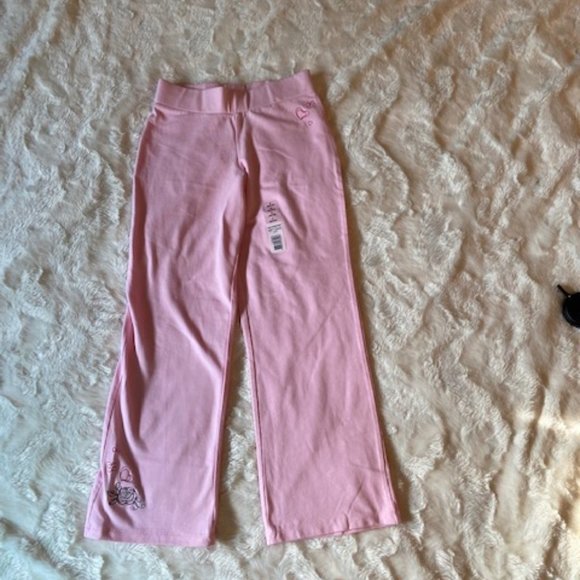 2/$25 Faded Glory Stretch Pink Comfy Pants Girls Size 7 NWOT - Picture 2 of 11